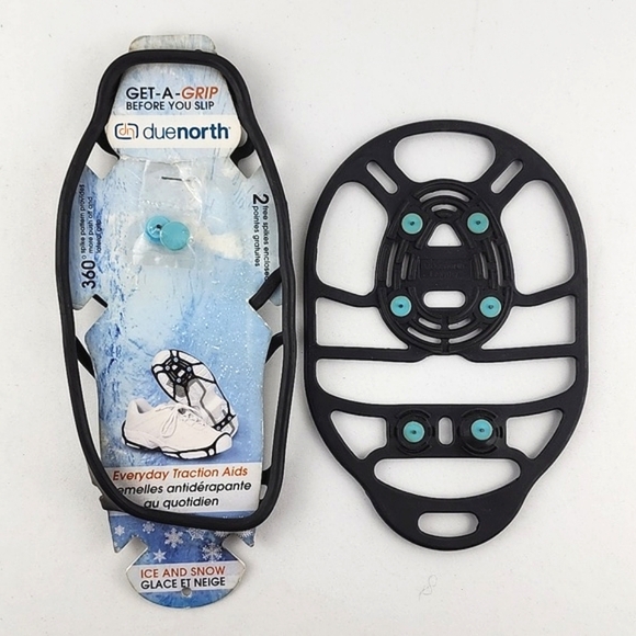 Due North Everyday Ice Cleat Walking Running Snow Ice (1 Pair) Size L -  XL - Picture 1 of 11